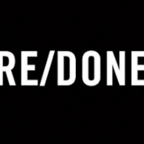 RE/DONE Originals Jean High Rise Ankle Crop 5 Pocket Button Up Size 28 - Picture 2 of 9